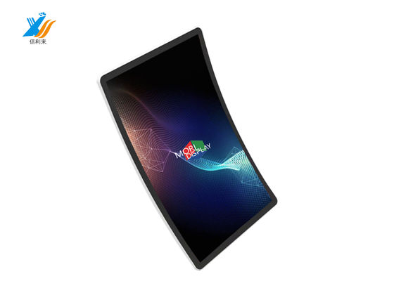 উইন্ডোজ কাস্টমাইজড বাঁকা টাচ প্যানেল স্ক্রিন 55 ইঞ্চি ধারণক্ষম