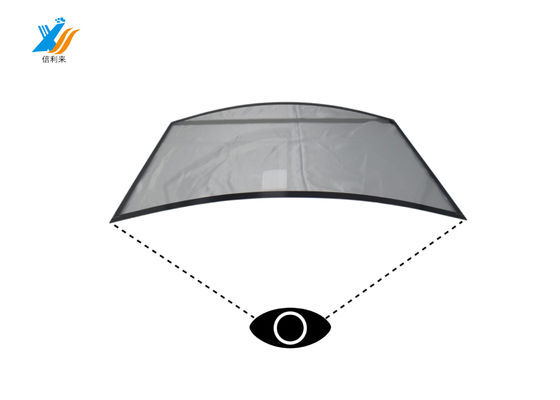 ভালো দাম 23.6 ইঞ্চি বাঁকানো স্পর্শ প্যানেল স্ক্র্যাচ প্রতিরোধী শিল্প স্পর্শ পর্দা অনলাইন